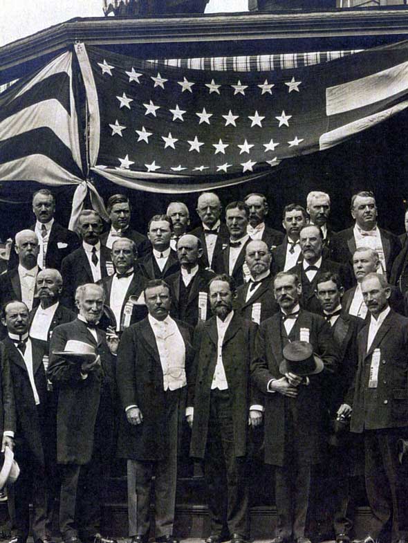 Governor Pardee with Theodore Roosevelt